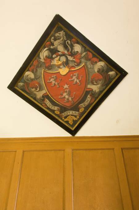 George Ross hatchment, East Church, Cromarty