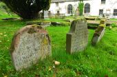 gravestones in the East Church