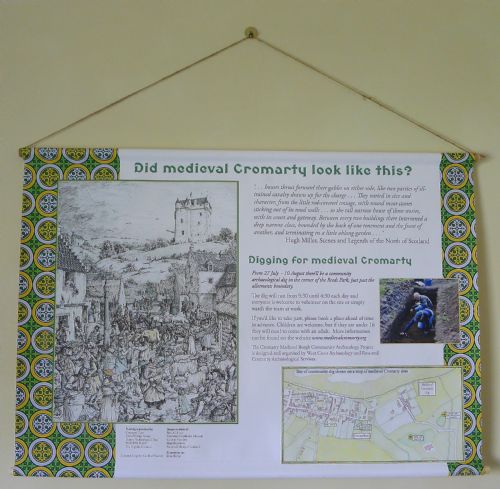 East Church, medieval Cromarty exhibition