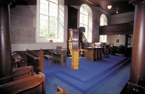Benholm Church interior
