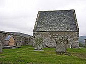 Kildrummy Church, ruins of former St Brides