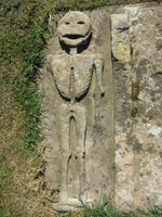 Kidrummy Church, Aberdeenshire, gravestone